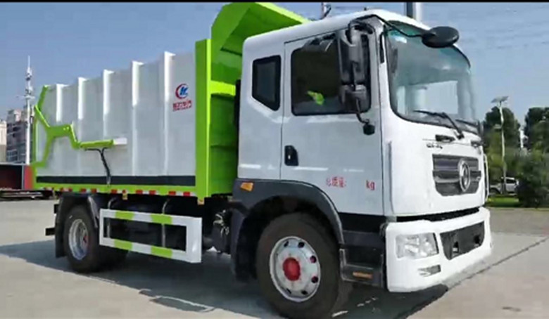 程力D9壓縮式對(duì)接垃圾車