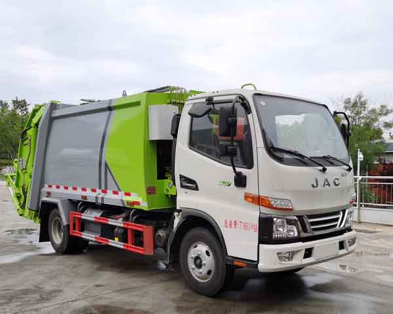 程力江淮6方壓縮式垃圾車(chē)