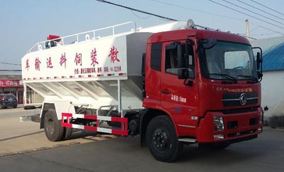 程力（15方）散裝飼料運(yùn)輸車