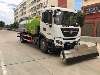 國六東風(fēng)天錦路面清洗車