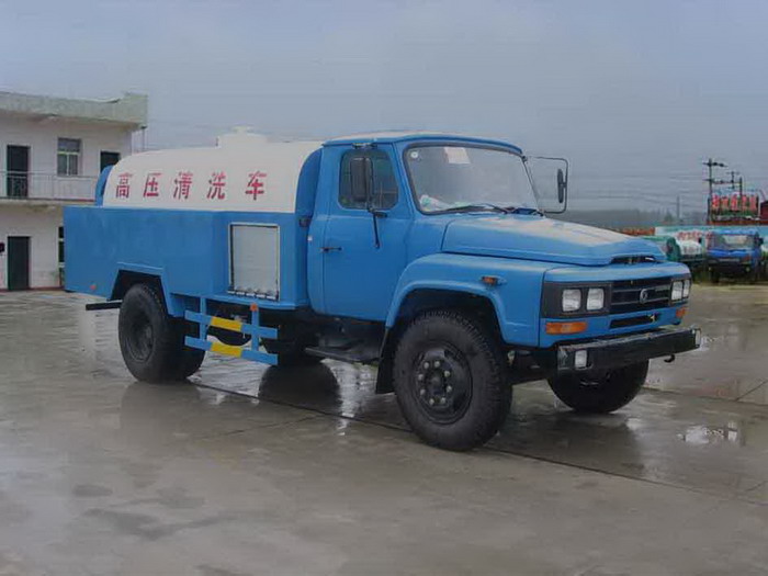 東風140玉柴尖頭高壓清洗車