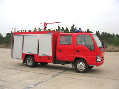 慶鈴NKR77LLLWCJAY干粉消防車